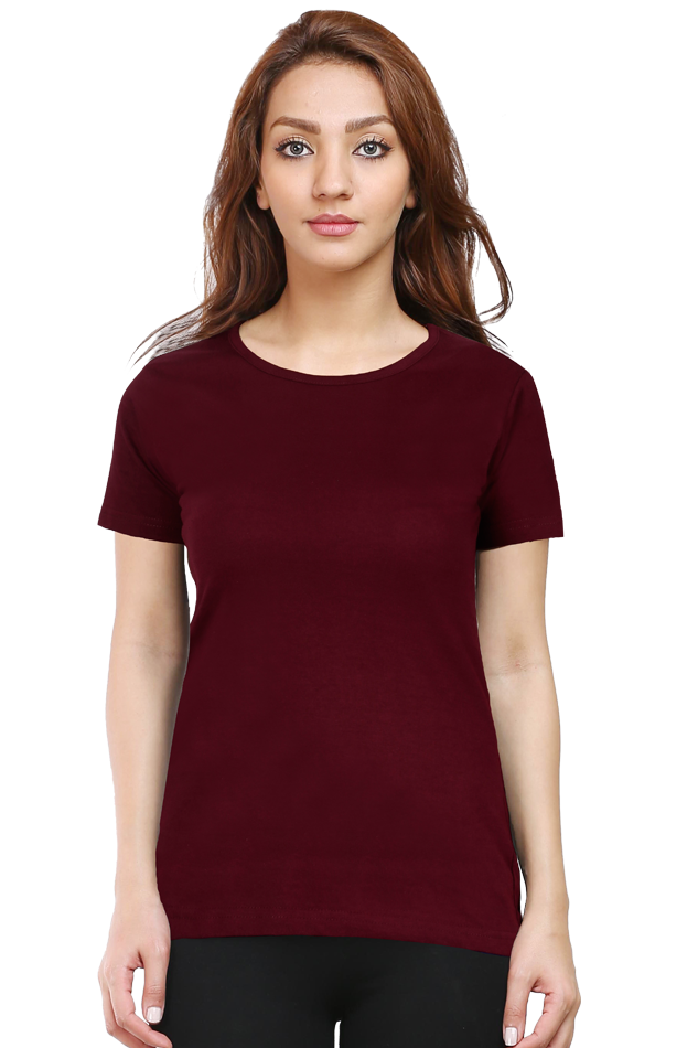 Women's classic round neck t-shirts