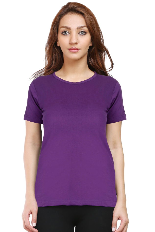 Women's classic round neck t-shirts