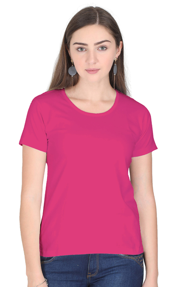 Women's classic round neck t-shirts