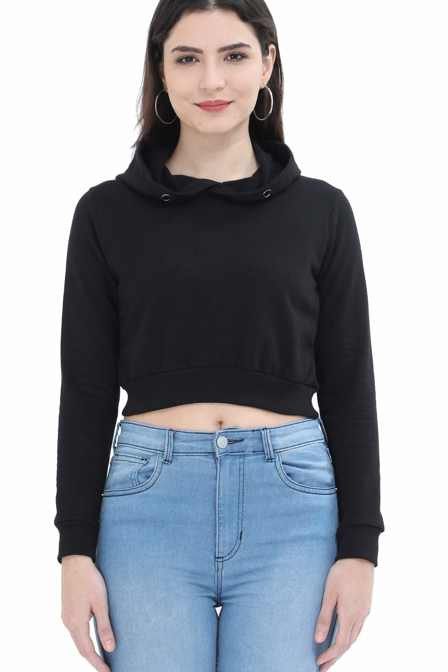 Women's crop hoodie