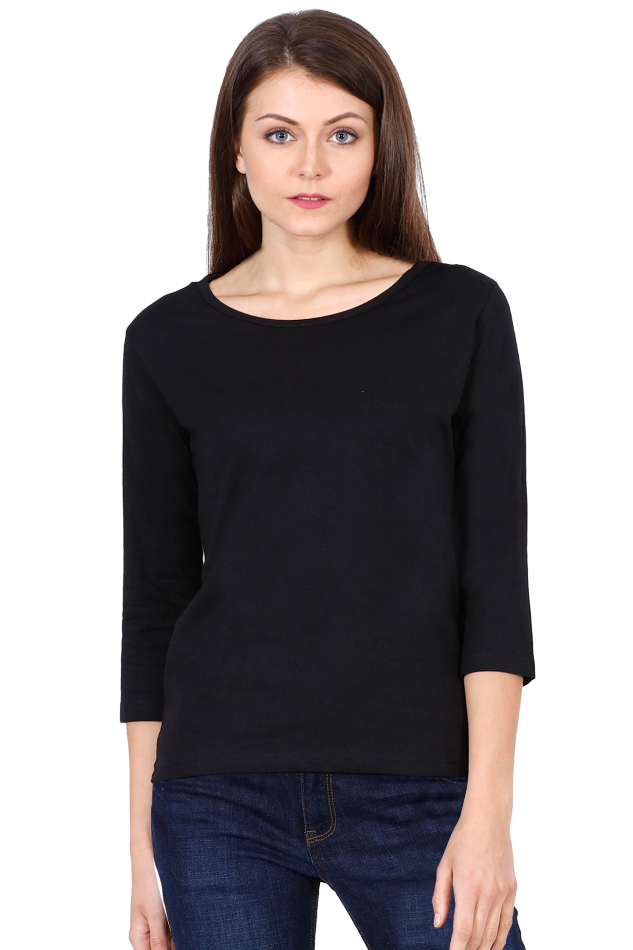 Women's Round neck full sleeve t-shirts