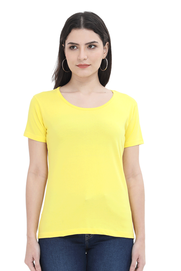 Women's classic round neck t-shirts