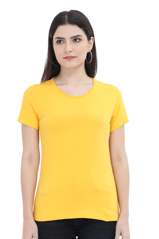 Women's classic round neck t-shirts