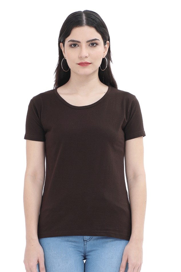 Women's classic round neck t-shirts