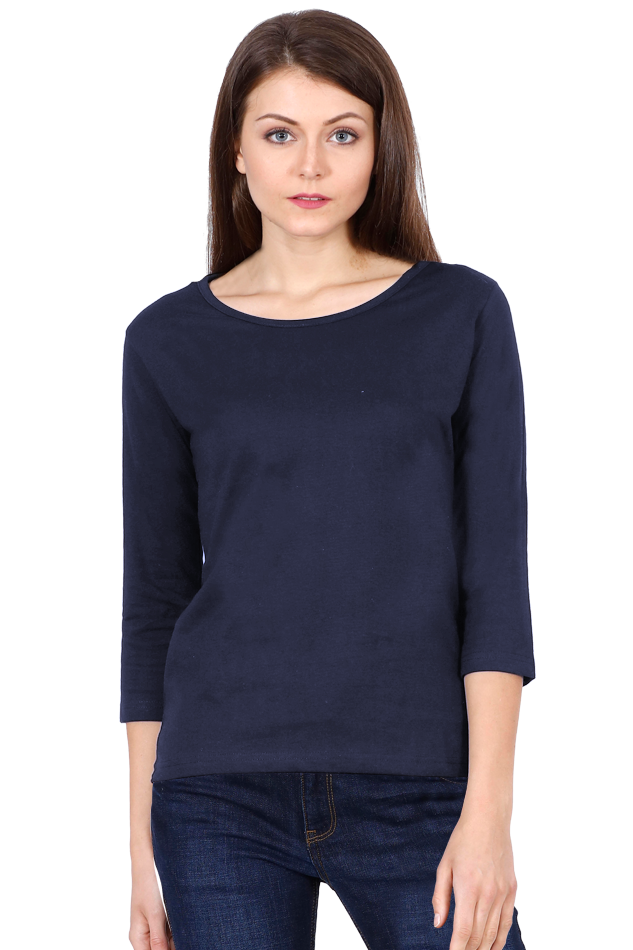 Women's Round neck full sleeve t-shirts