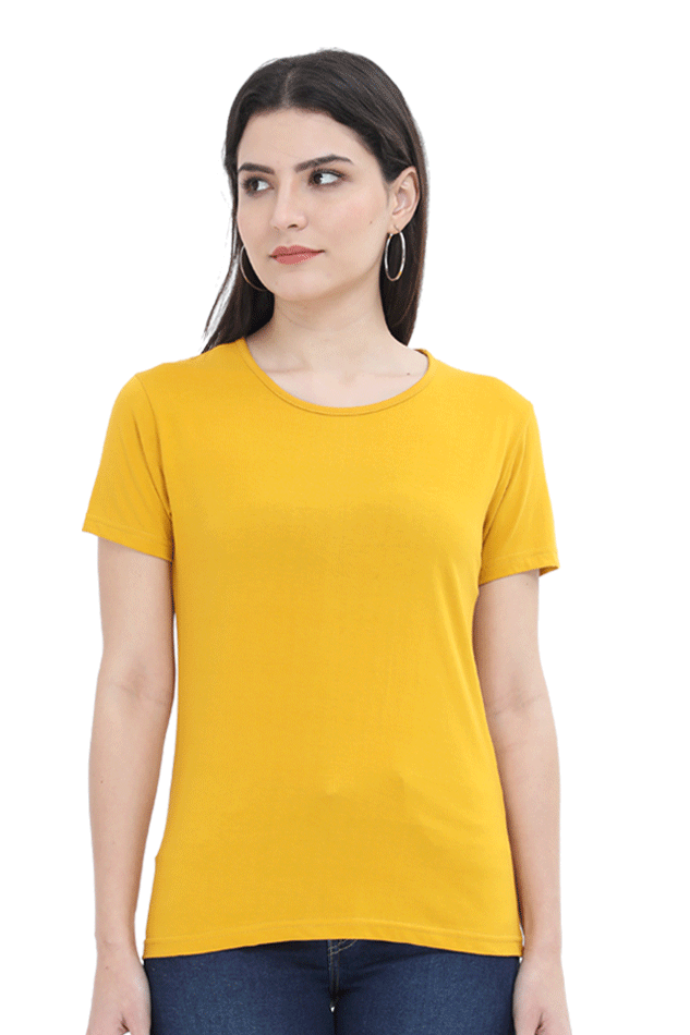 Women's classic round neck t-shirts