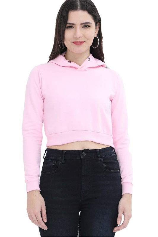 Women's crop hoodie