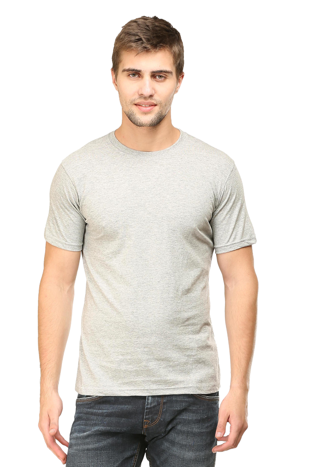 Classic round neck half sleeve t-shirt