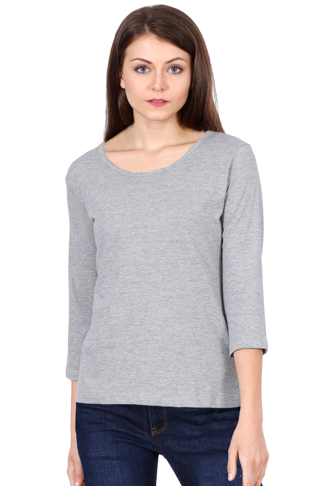 Women's Round neck full sleeve t-shirts