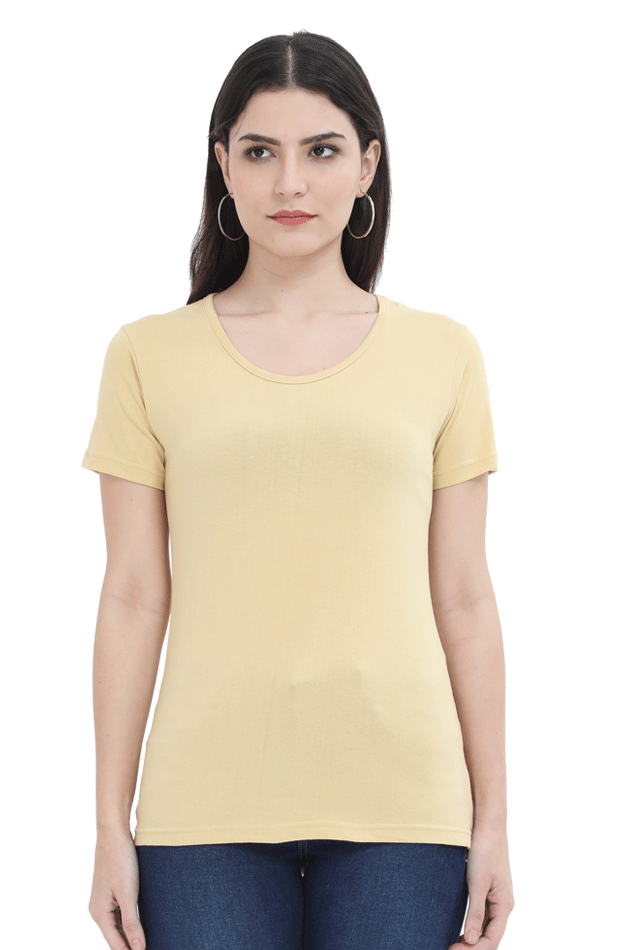 Women's classic round neck t-shirts