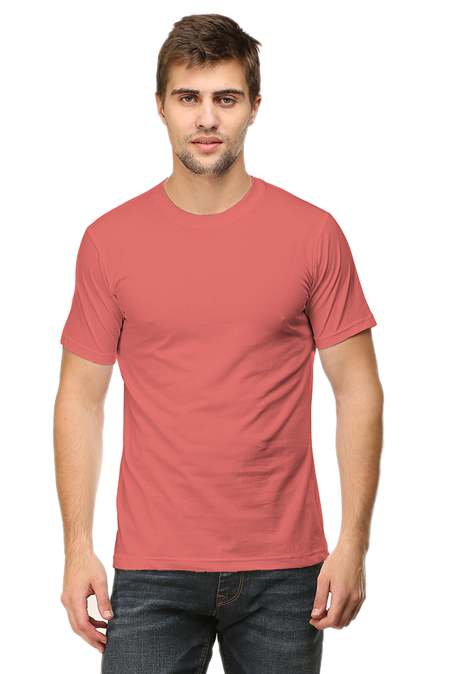 Classic round neck half sleeve t-shirt