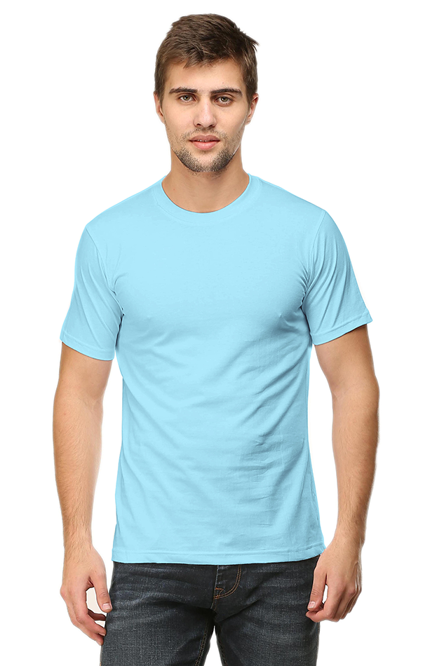 Classic round neck half sleeve t-shirt