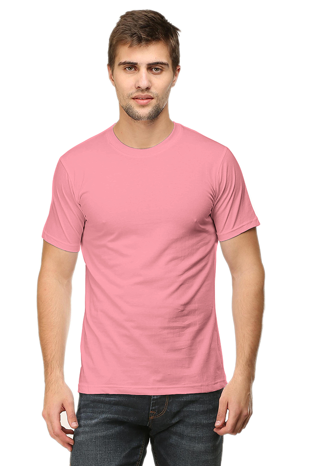 Classic round neck half sleeve t-shirt