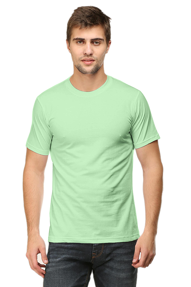 Classic round neck half sleeve t-shirt