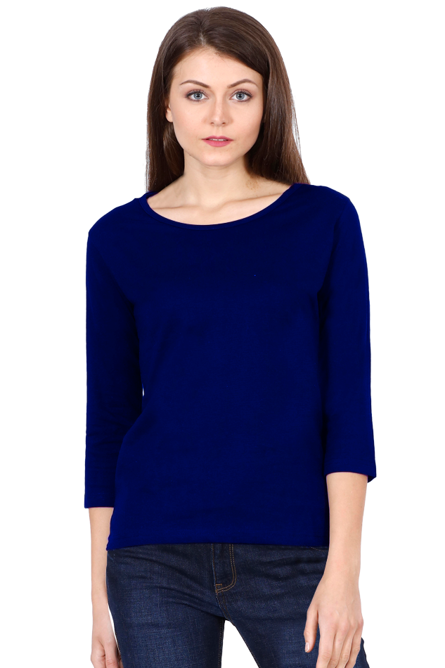 Women's Round neck full sleeve t-shirts