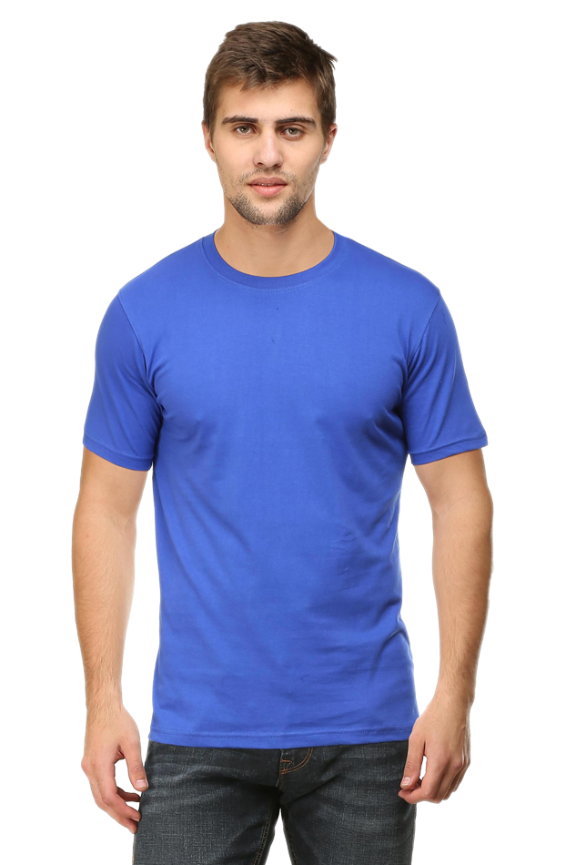 Classic round neck half sleeve t-shirt