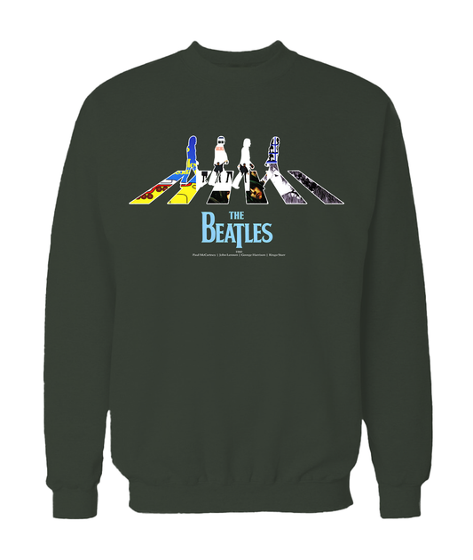 'The Beatles' sweatshirt (Olive green, Navy Blue)