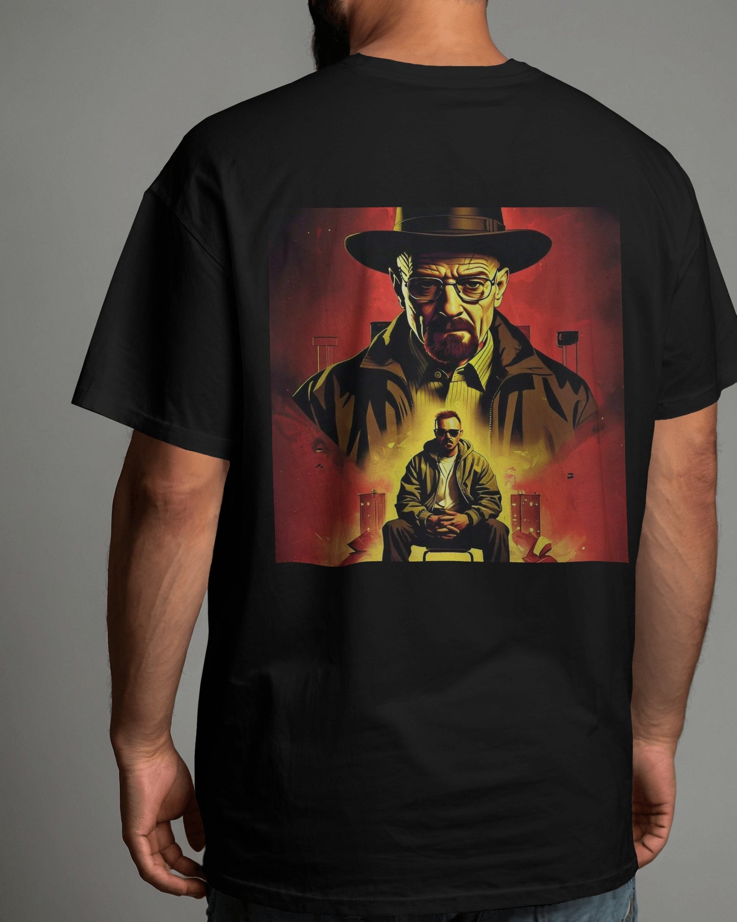 Heisenberg printed Oversized t-shirt