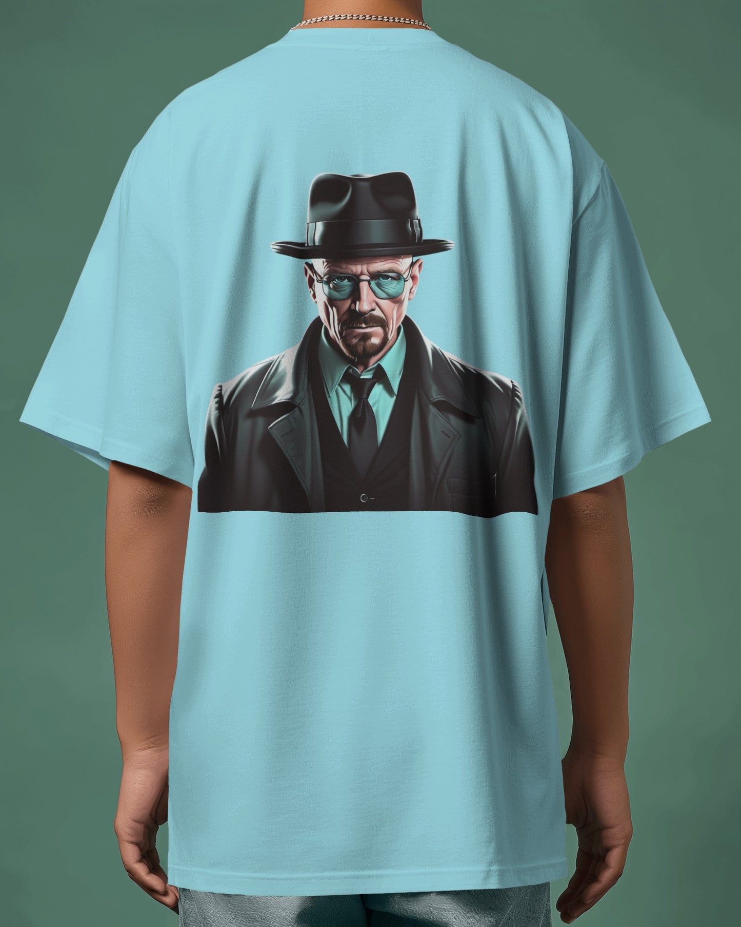 Breaking bad themed oversized t-shirt (Mint)