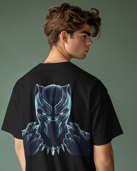 Wakandan pride stylish oversized Black Tee